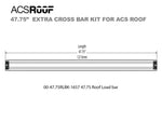 Load image into Gallery viewer, ACS ROOF PLATFORM RACK - Extra Load Bar Kit