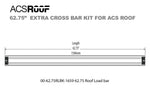 Load image into Gallery viewer, ACS ROOF PLATFORM RACK - Extra Load Bar Kit