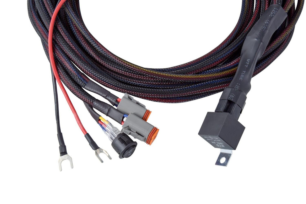 Heavy duty dual output 4 pin wiring harness