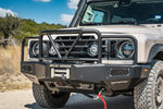 Load image into Gallery viewer, Stealth Front Integrated Winch Bumper Lonestar Guard - Grenadier & QM