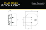 Load image into Gallery viewer, Stage Series Rock Light Surface Mount Kit (one)