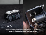 Load image into Gallery viewer, 12V Electrical Panel to suit KAON Molle Mesh (Panel Only)