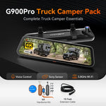 Load image into Gallery viewer, G900Pro 12MP WiFi Touch Screen Rear View Mirror Dash Cam Smart Mirror