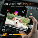 Load image into Gallery viewer, G900Pro 12MP WiFi Touch Screen Rear View Mirror Dash Cam Smart Mirror
