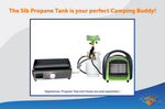 Load image into Gallery viewer, 5lb Propane Tank LP Cylinder with OPD