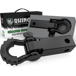 Load image into Gallery viewer, SHACKLE HITCH RECEIVER W/ D-RING (BLACK)
