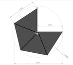 Load image into Gallery viewer, Ostrich Wing Jr Awning
