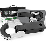 Load image into Gallery viewer, SHACKLE HITCH RECEIVER W/ D-RING (WHITE)