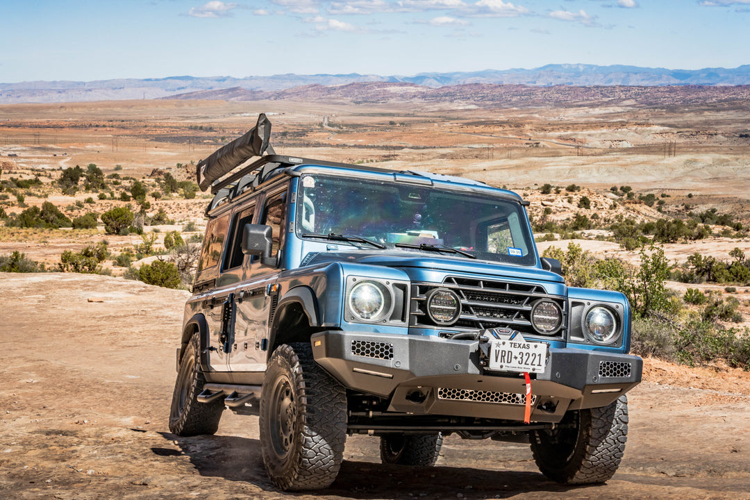 Stealth Front Integrated Winch Bumper - Grenadier & QM