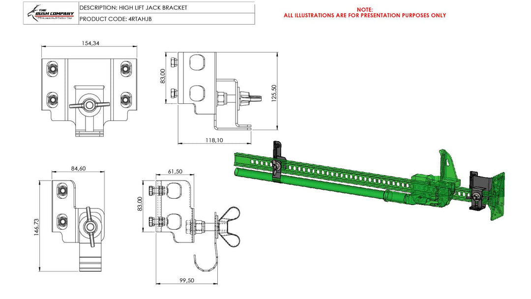 Hi-Lift Jack Mount