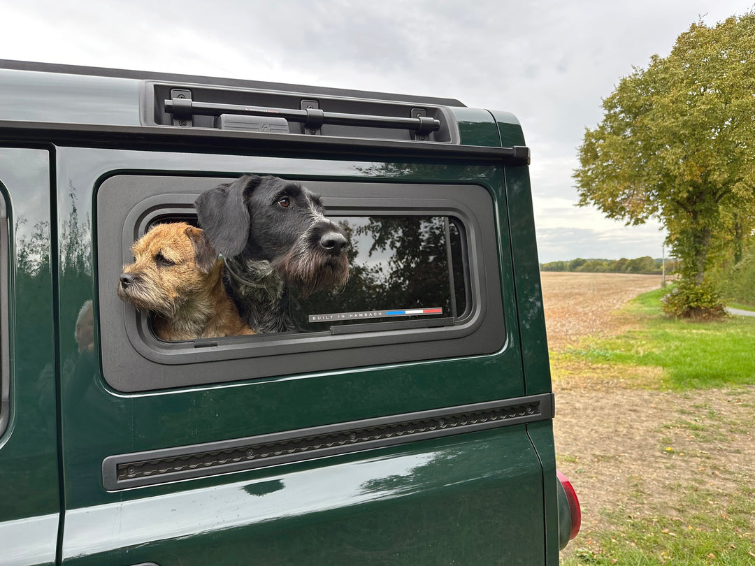 Sliding Cargo Area Window -Glass - Ineos Grenadier - Right Hand Side