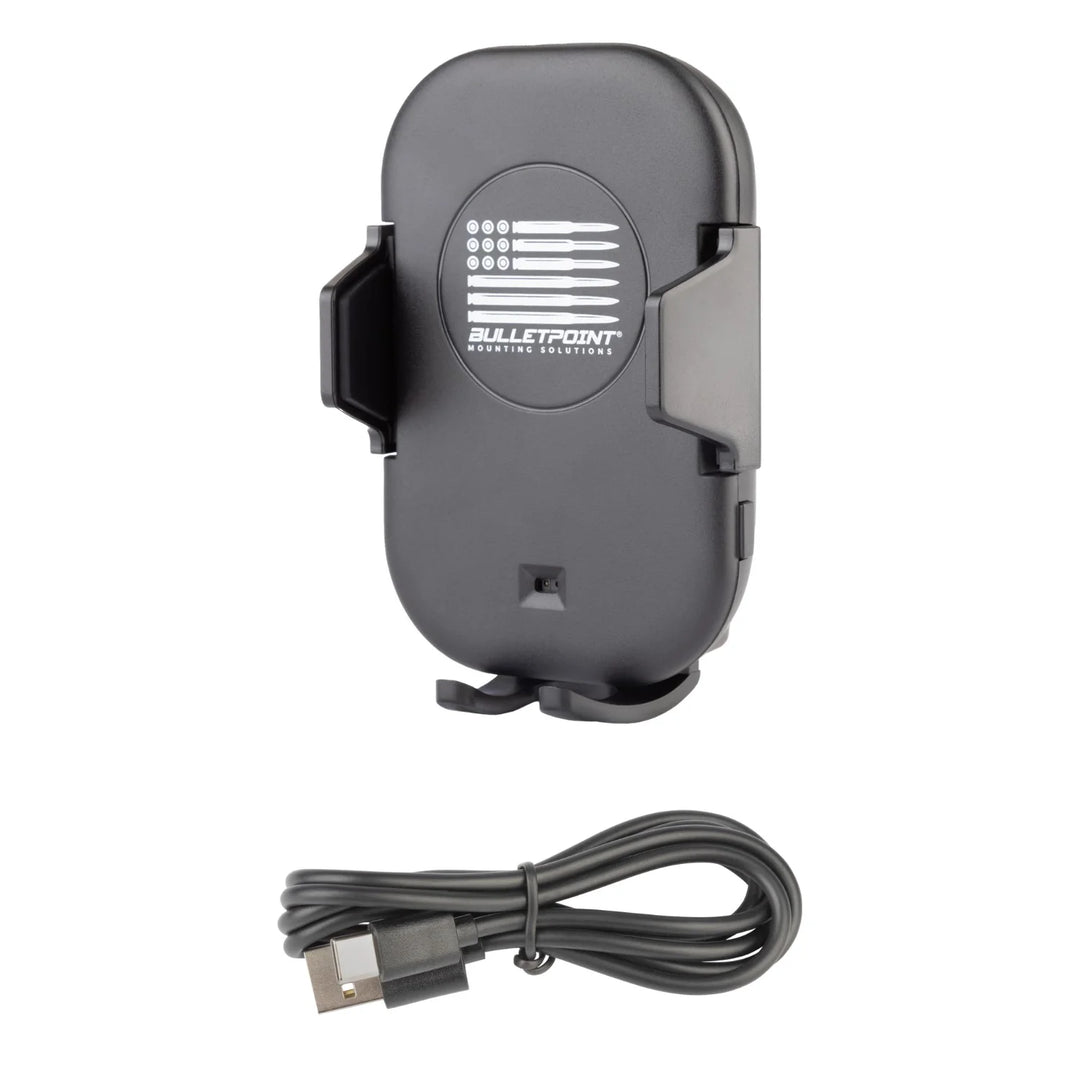 Wireless Phone Charger with Motorized Cradle