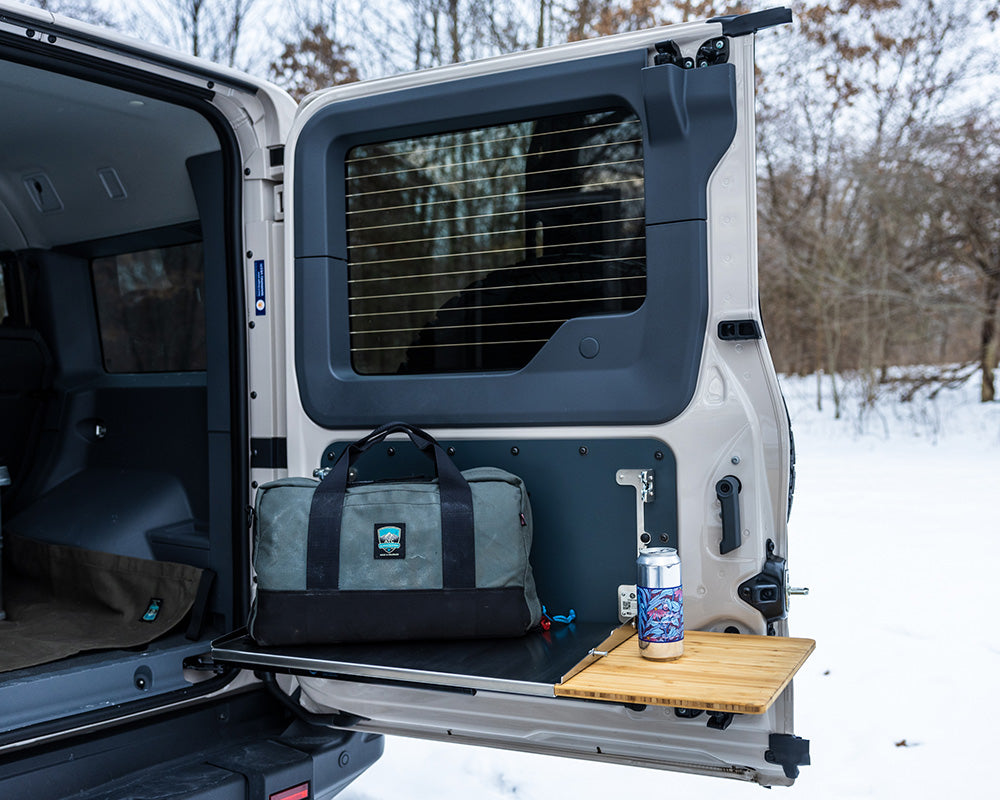Ineos grenadier folding tailgate table