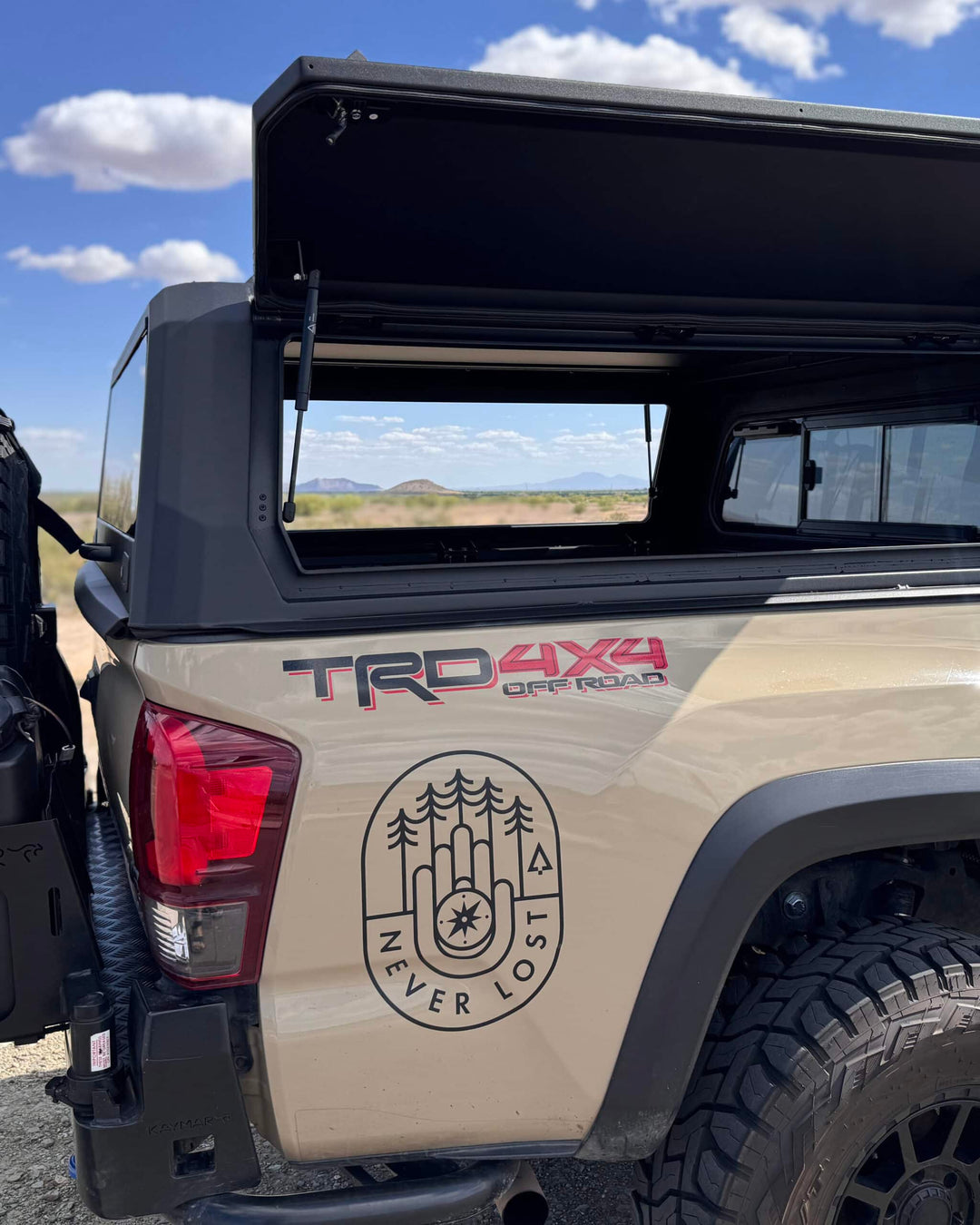CapRax Canopy – Toyota Tacoma (Gen 3) – 5ft