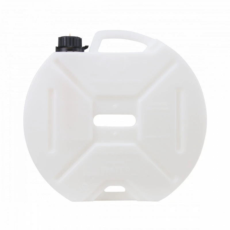 8.5 Liter / 2.25 US Gal Rounded Water Can - White