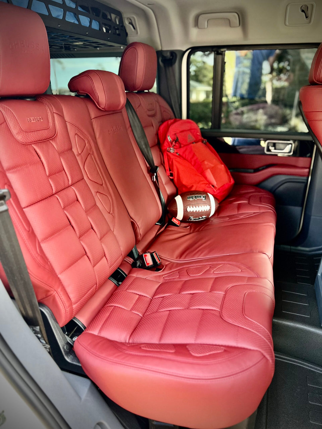 Red Leather Interior