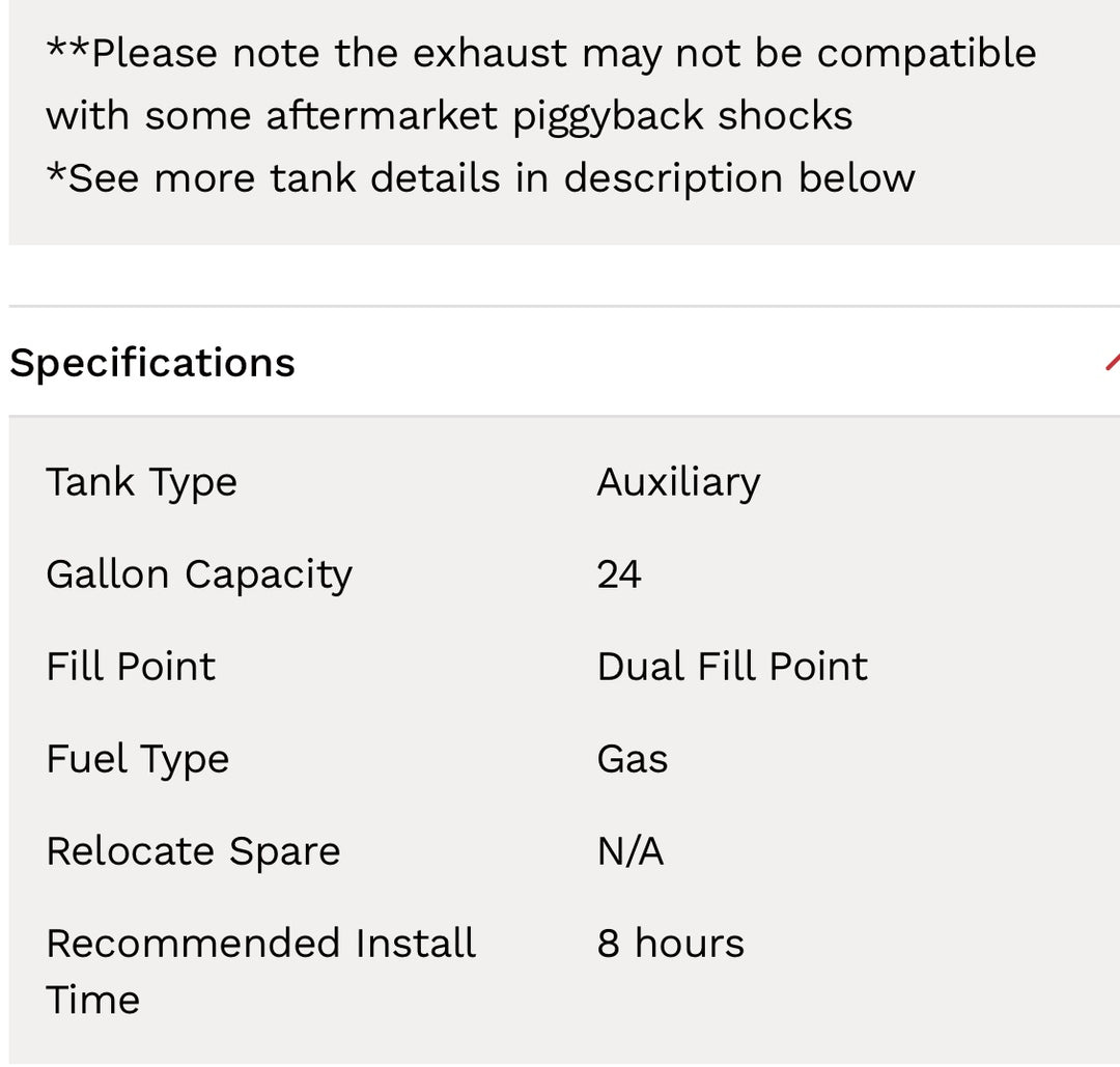Long Range America - Extended Range Fuel Tank Grenadier