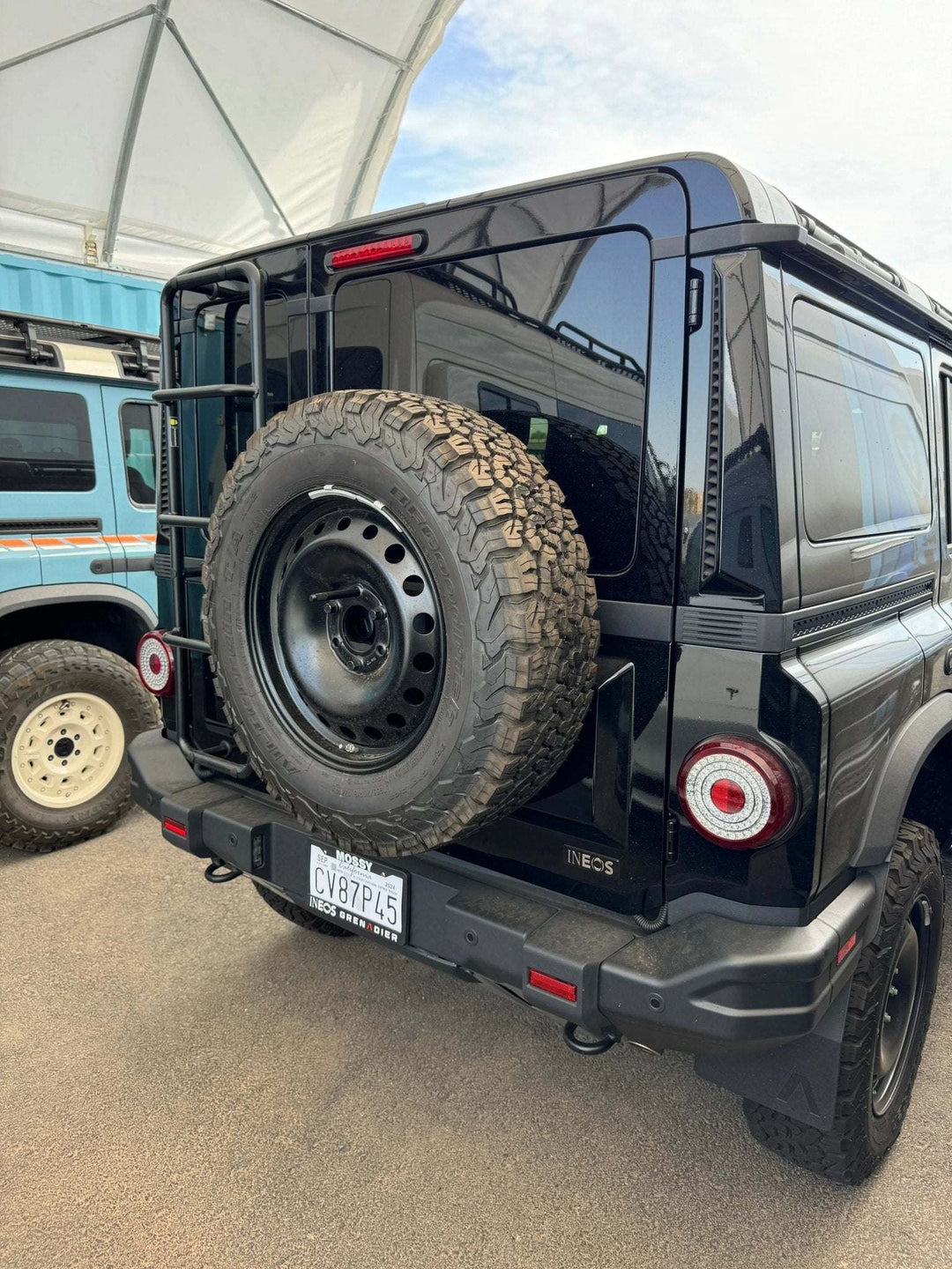 Tire Relocation Bracket