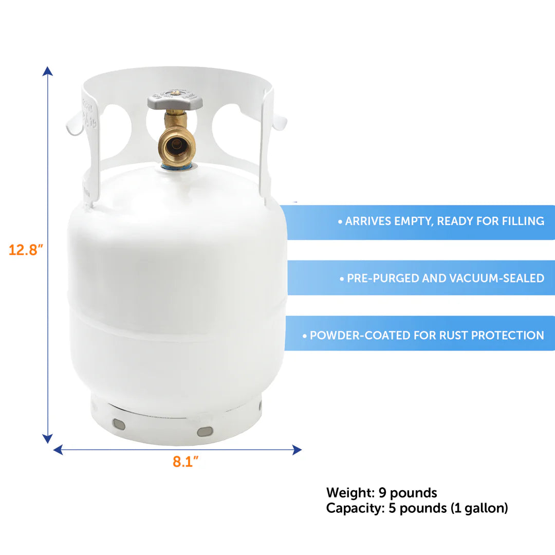 5lb Propane Tank LP Cylinder with OPD