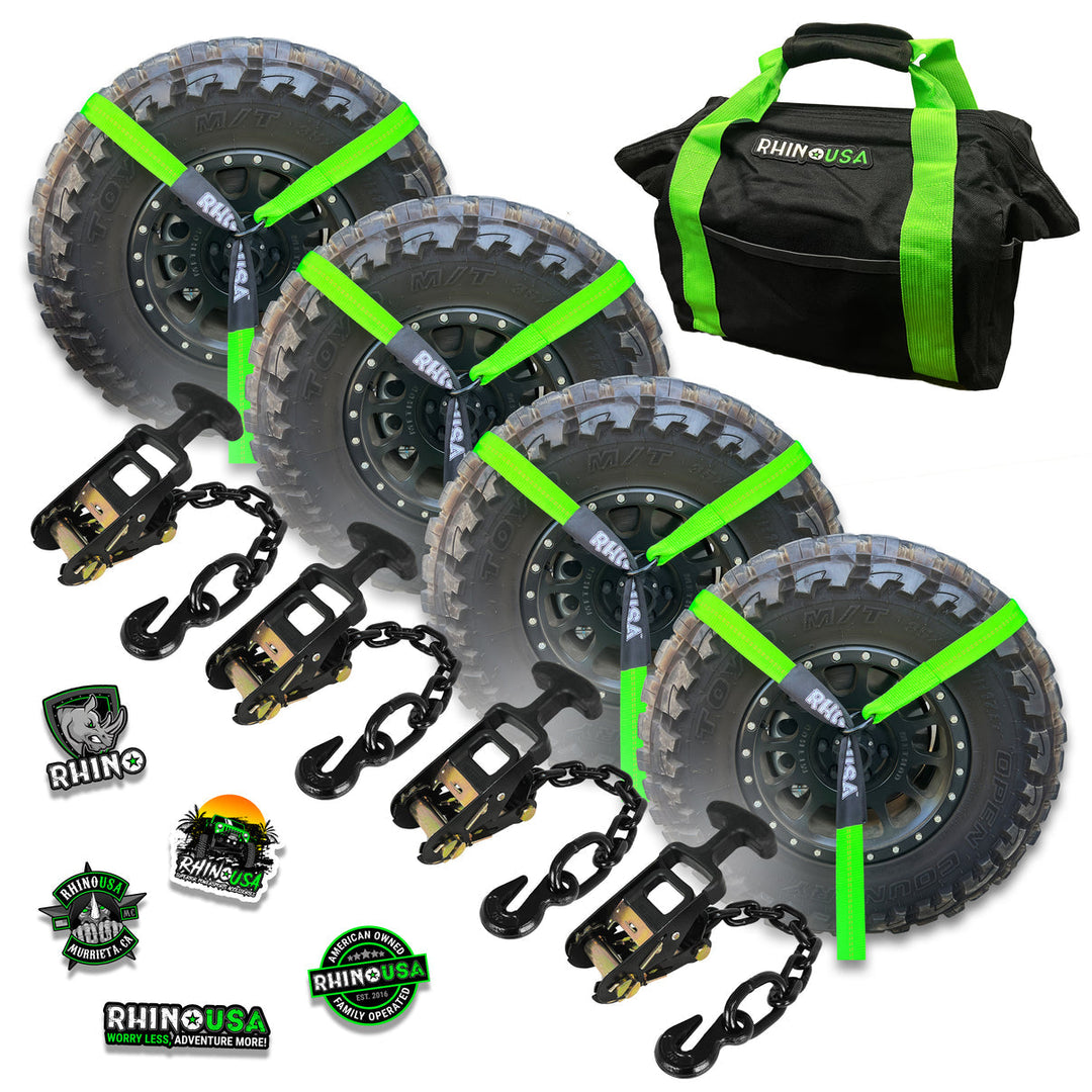 LASSO STRAPS - GREEN