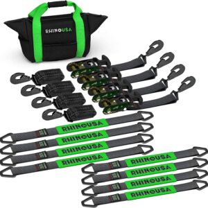 HEAVY DUTY VEHICLE TIE DOWN KIT (SNAP HOOK)