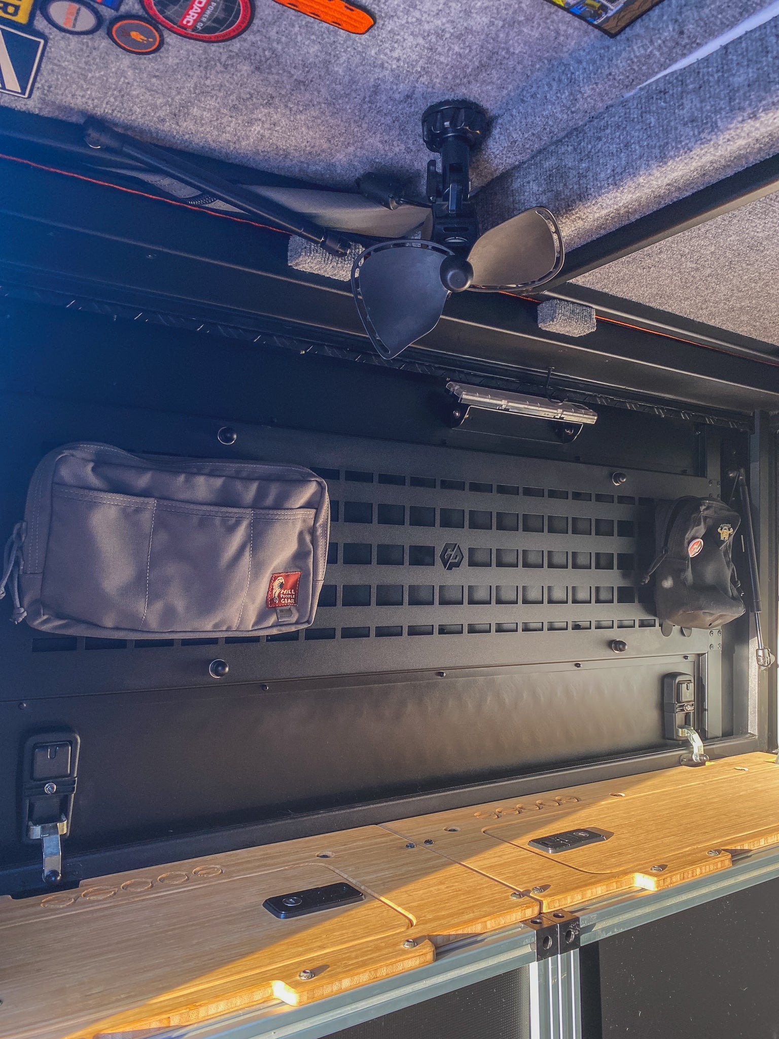 Canopy Camper Side Door Molle Panel
