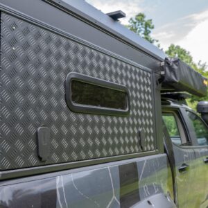 Canopy Camper Side Door Window Kit w/ Lewmar #4 Hatch