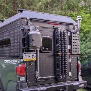 GP Factor Canopy Camper Rear Door Hatch Window