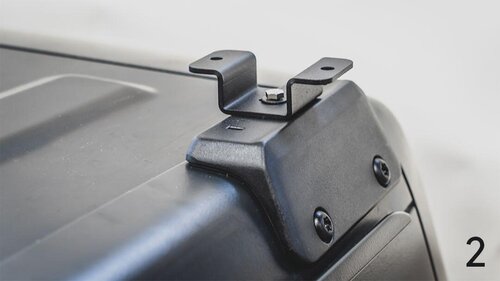 Load Bar Foot Pack 6 for Alu-Cab to Jeep JLU