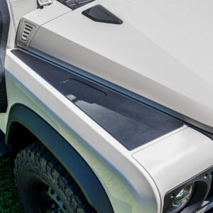 GP Factor Ineos Grenadier Fender Plate w/ Vent Appearance Kit - Black Texture Finish
