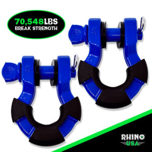 8T SUPER SHACKLE 2-PACK (BLUE)