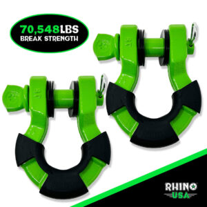 8T SUPER SHACKLE 2-PACK (GREEN)