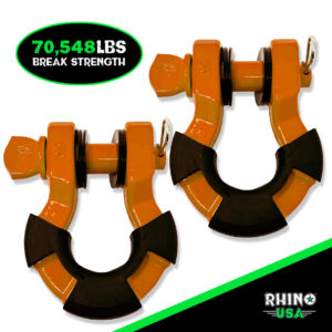 8T SUPER SHACKLE 2-PACK (ORANGE)