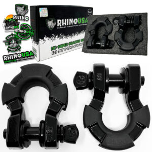 8T SUPER SHACKLE 2-PACK (BLACK)