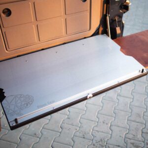 Bison Gear Drop-Down Tailgate Table - INEOS Grenadier
