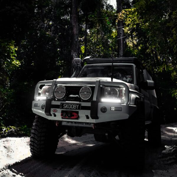 6" Work Light Bar - Flood Beam - Image 7