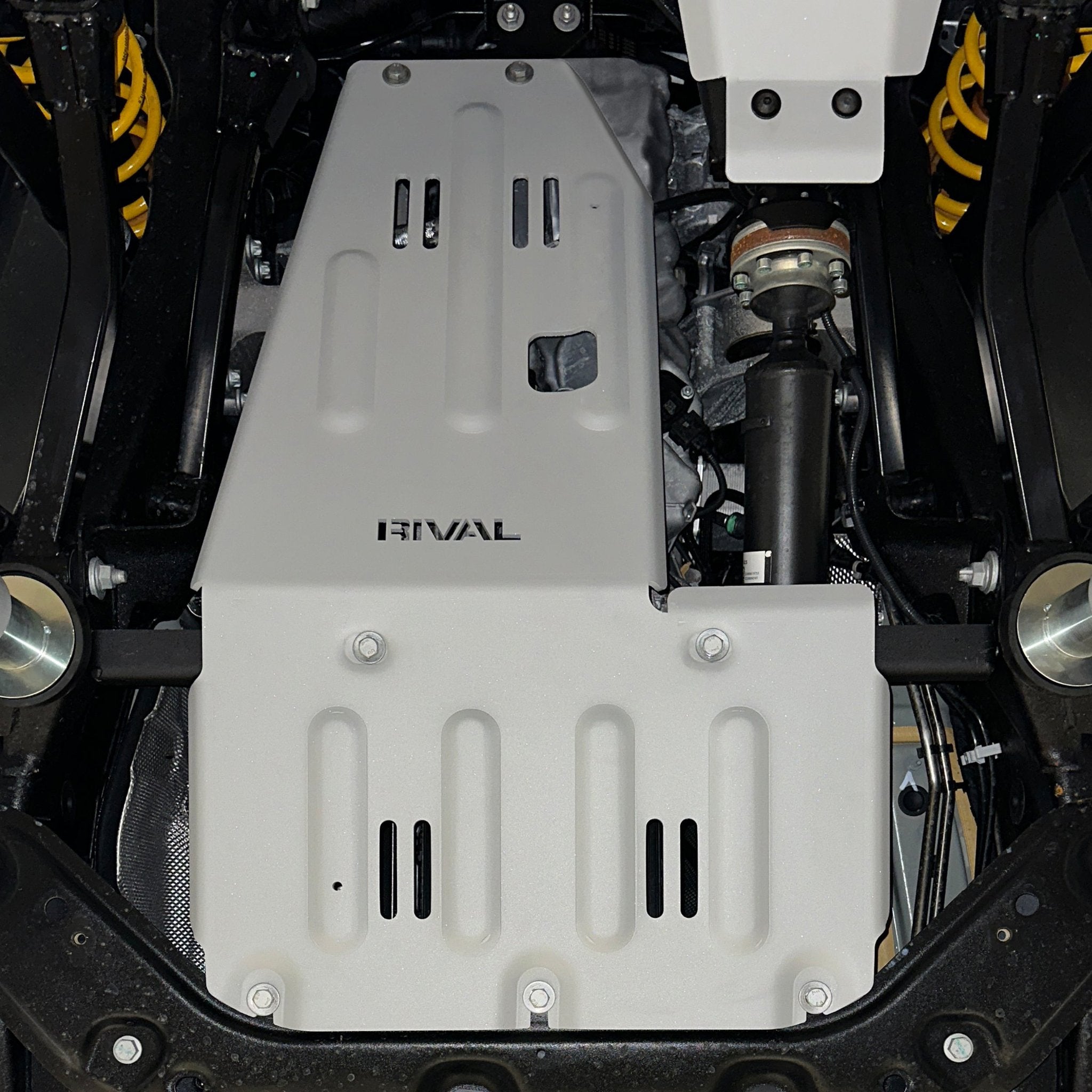 RIVAL Gen2 Aluminum Engine Transmission Catalytic Converter Skid Plate Ineos Grenadier | Ineos Quartermaster - Image 2