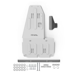 RIVAL Gen2 Aluminum Engine Transmission Catalytic Converter Skid Plate Ineos Grenadier | Ineos Quartermaster