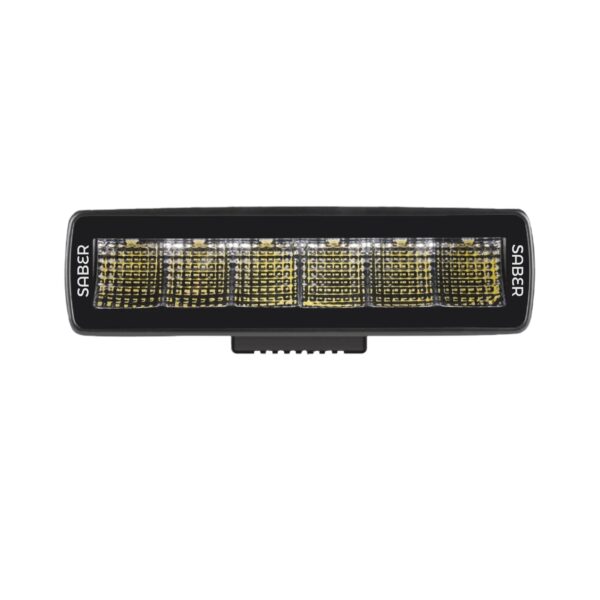 6" Work Light Bar - Flood Beam - Image 5