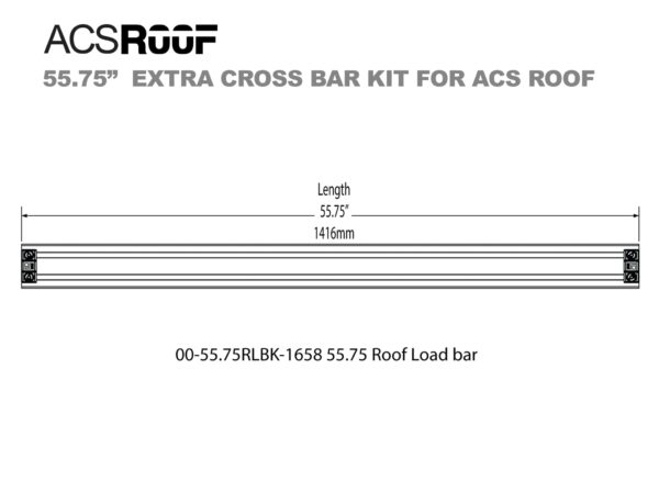 ACS ROOF PLATFORM RACK -  Extra Load Bar Kit - Image 5