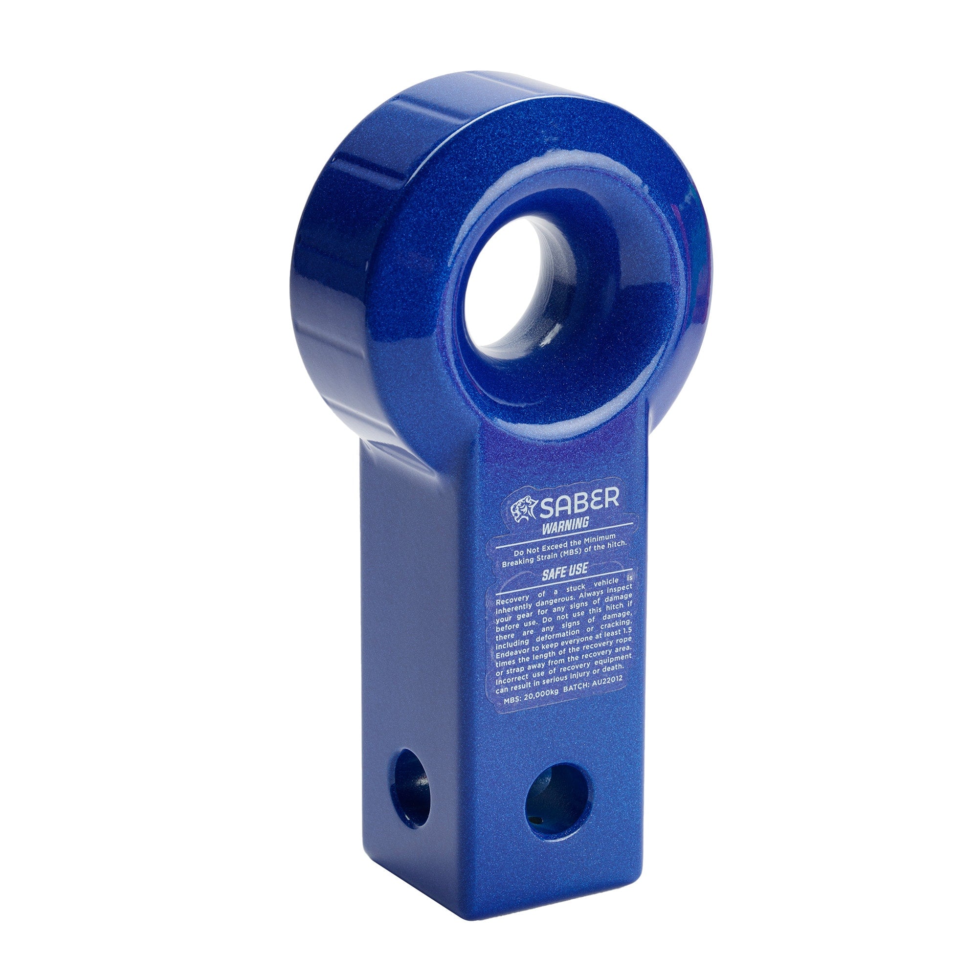 Recovery Rear Hitch - Aluminum (Prismatic Blue)