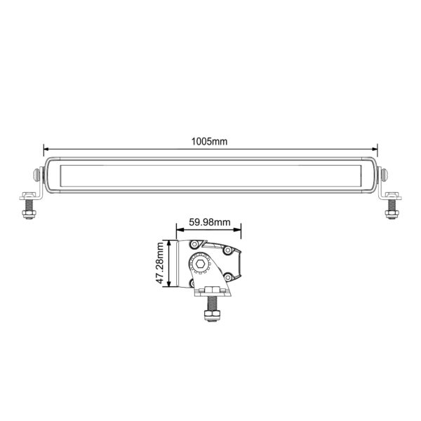 40" Light Bar - Combo Beam - Image 10