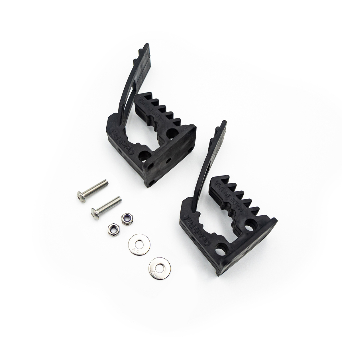 Genuine QuickFist Mini Rubber Clamps - Shovel Axe Holder 1