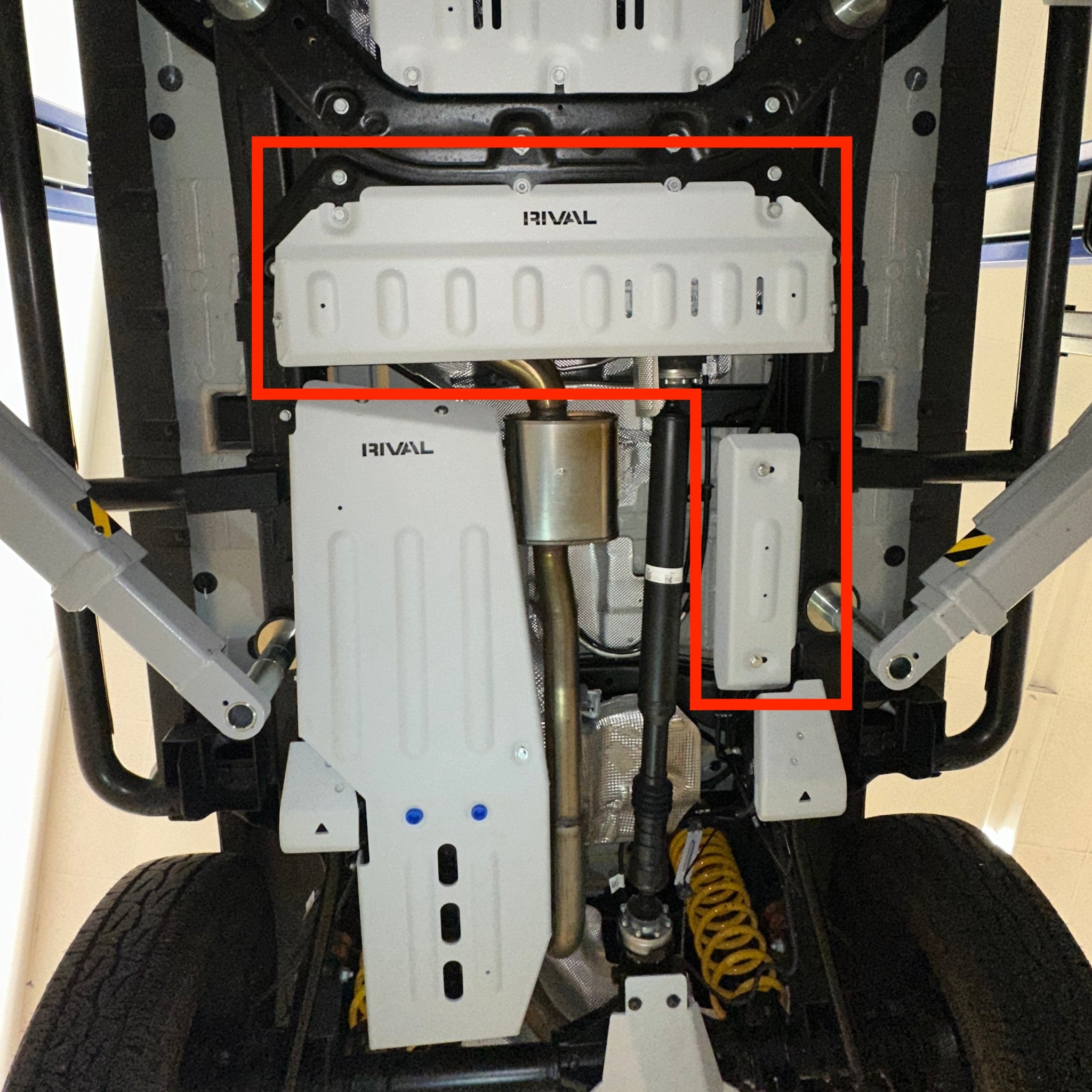 RIVAL Gen2 Aluminum Transfer Case Skid Plate Ineos Grenadier | Ineos Quartermaster - Image 4