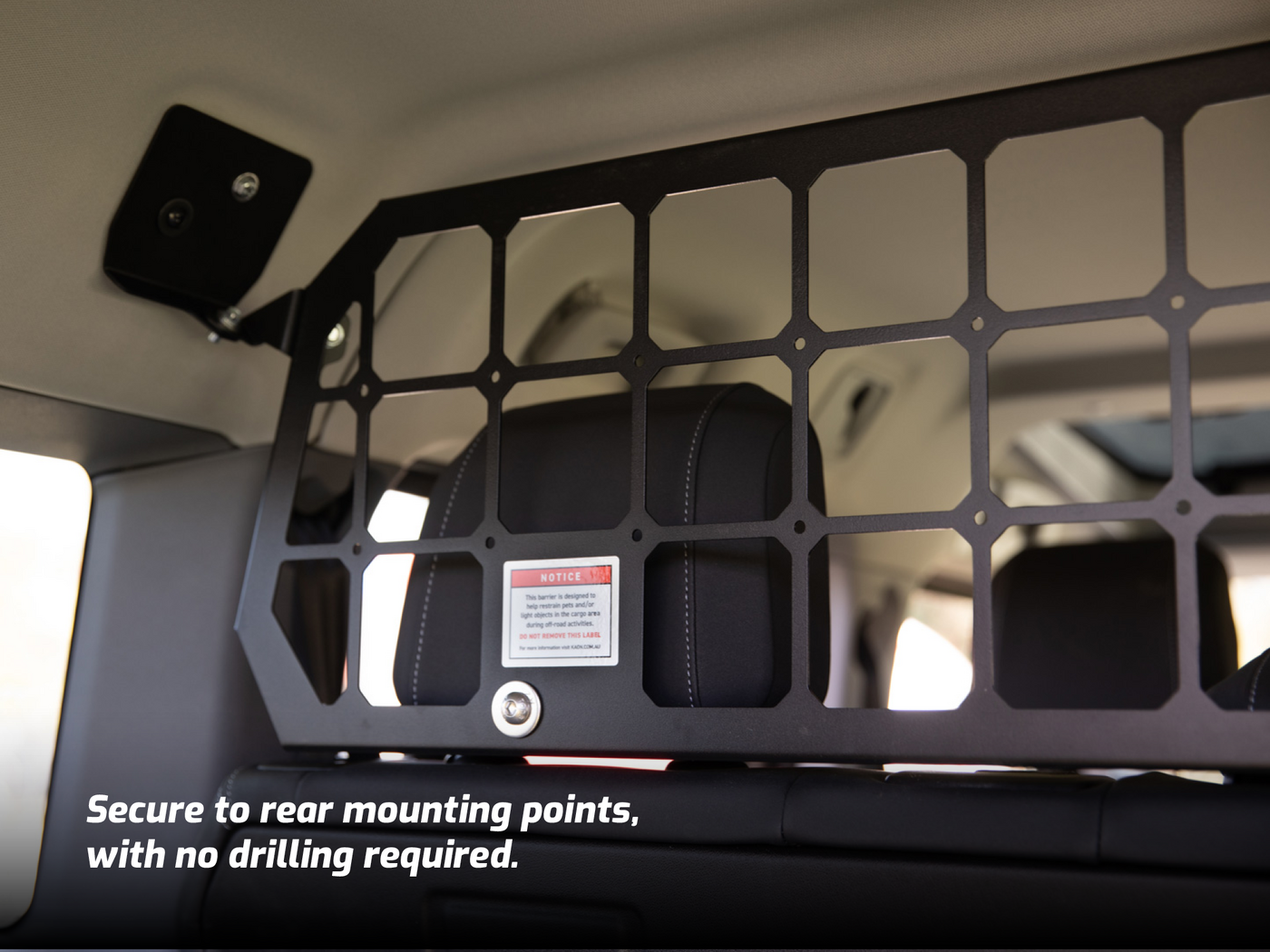 Light Cargo & Pet Barrier to suit Ineos Grenadier - Image 3