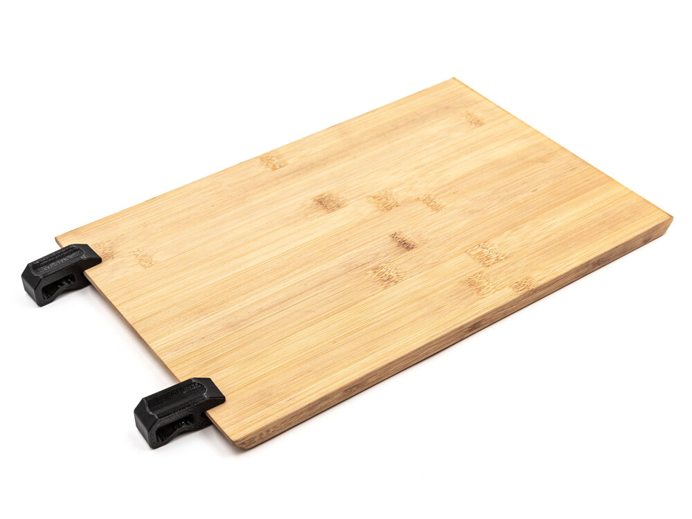 Rear Door Table Chopping Board and Clips 1