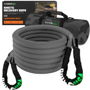 Kinetic Energy Recovery Rope (Gray) - 1" x 30'