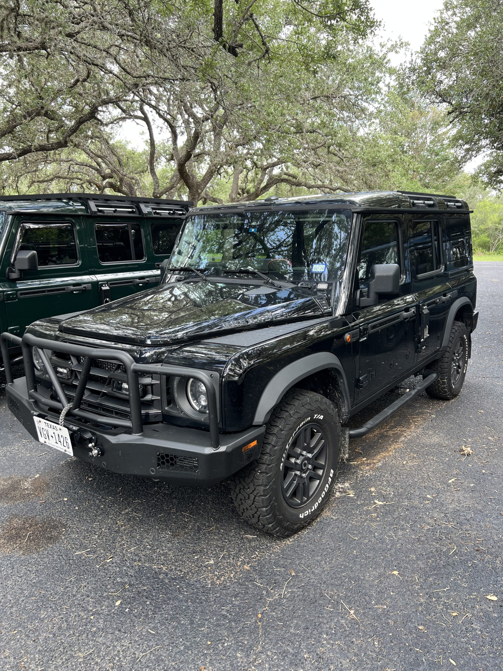 Stealth Front OEM Winch Bumper Lonestar Guard - Grenadier & QM