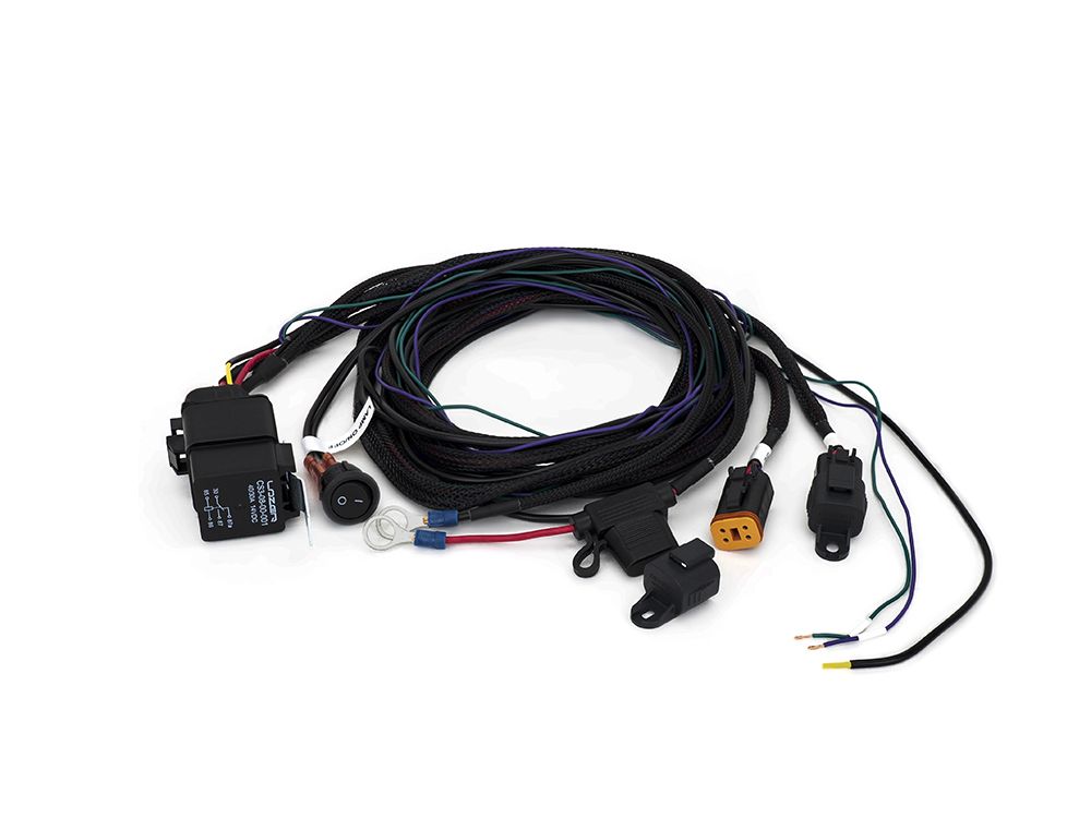 Two Lamp Harness Kit (Deutsch DT, 4 Pin, 12V)