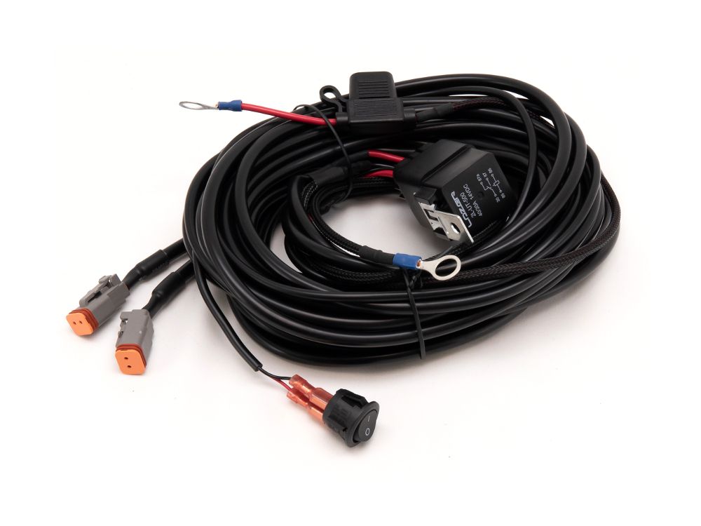 Two Lamp Wiring Kit (2 Pin, Deutsch DT, 12V)